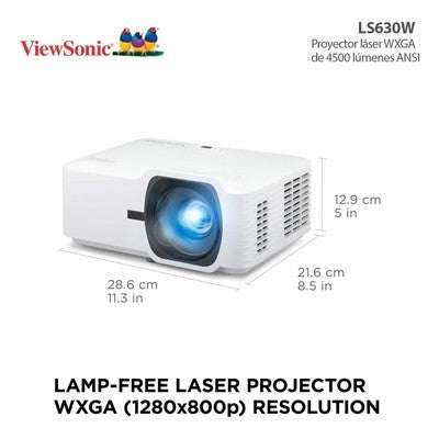 PROYECTOR LASER WXGA DE 4500 LUMENES