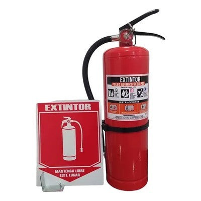 EXTINTOR POLVO QUÍMICO SECO 10 LBS