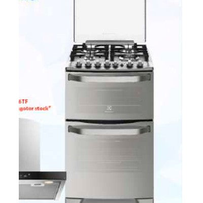 COCINA A GAS DOBLE HORNO 22" 4 QUEMADORES
