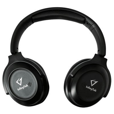 HEADPHONE INFINYTEK RHYTMIO OVER EAR ANC-6098 BLACK NEGRO CANCELACION DE RUIDO