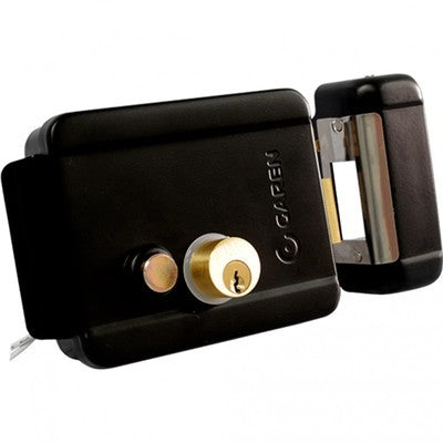 CERRADURA ELECTRICA GA042 GAREN LLAVE + BOTON