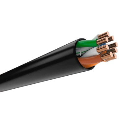 CABLE F/UTP CAT6 EXTERIOR NEGRO