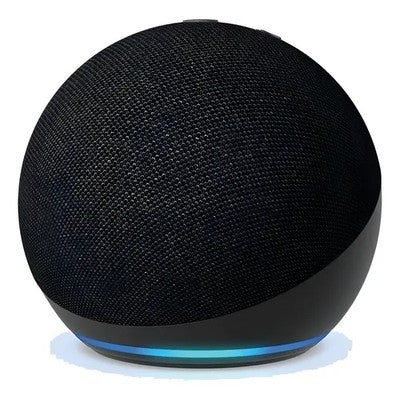 PARLANTE AMAZON ECHO DOT (5TH GEN) NEGRO (BLACK CHARCOAL) - B09B8V1LZ3 - 840080503653