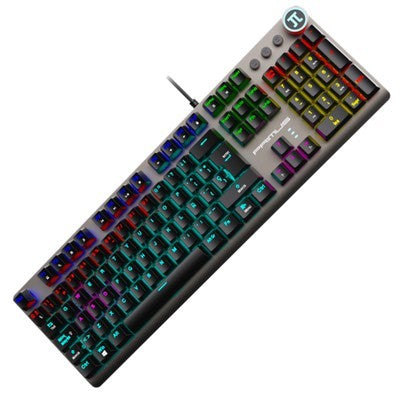TECLADO PRIMUS GAMING WIRED SPANISH USB 2.0 ERGONOMIC DESIGN BLACK/WHITE - PKS-060W-S3