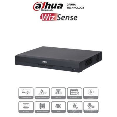 DVR DAHUA GRABADOR DE VÍDEO DIGITAL WIZSENSE DE 32 CANALES