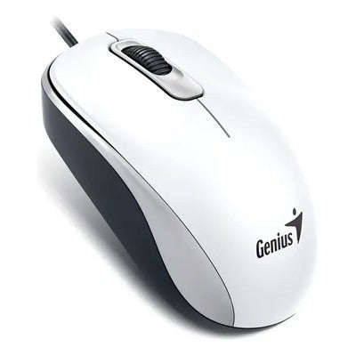 MOUSE GENIUS DX-110 G5 BLANCO 3 BOT. DPI 1200 USB GARANTIA 12 MESES