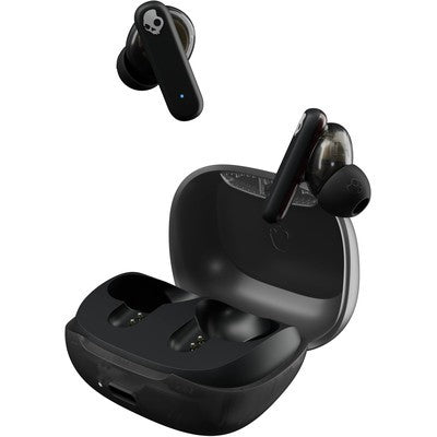 AUDIFONO SKULLCANDY SMOKIN BUDS IN-EAR WIRELESS EARBUDS 20 HR BATTERY 50% RENEWABLE PLASTICS MICROPHONE WORKS WITH IPHONE ANDROID AND BLUETOOTH DEVICES BLACK - S2TAW-R740 - B0C2F5KD26 - 810045688770