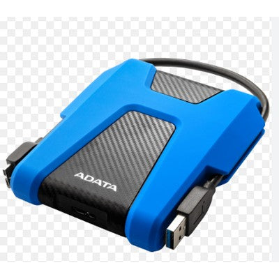DISCO DURO EXTERNO ADATA HD680, 2TB, USB, AZUL