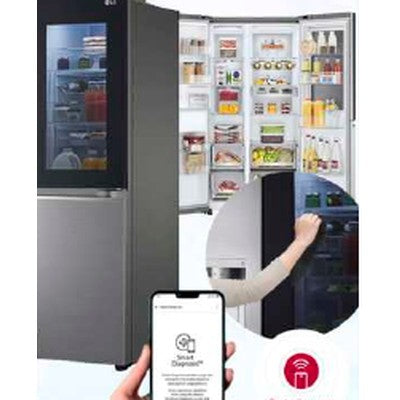 REFRIGERADOR SIDE BY SIDE INSTANVIEW 598 LITROS