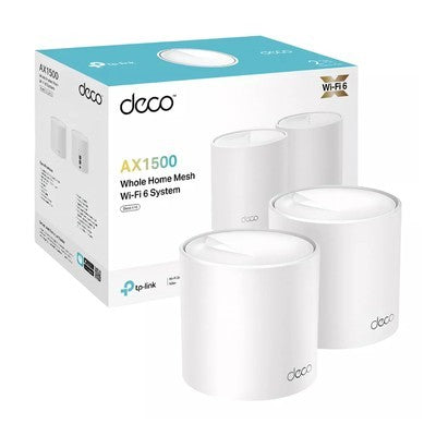 SISTEMA DE MALLA TP-LINK DECO X10 2-PACK SISTEMA WIFI DE MAYA AX1500 120 DISP. CONECTADOS 2 PTOS GIGABIT - 840030709579