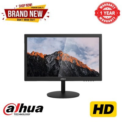 MONITOR DAHUA 19.5” HD+ 75HZ HDMI & VGA DHI-LM19-L200N GARANTIA 12 MESES