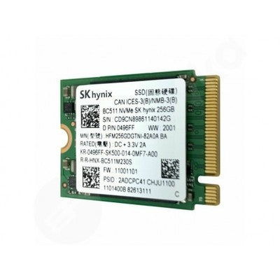 SSD 256GB HYNIX M.2 2230 PCIE GEN3 X4 BC711 GARANTIA 6 MESES SIN EMPAQUE