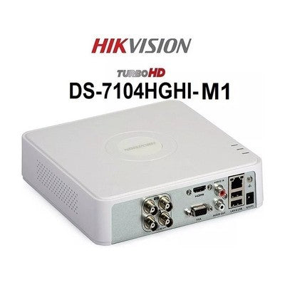 DVR HIKVISION 4 CANALES DS-7104HGHI-M1/T