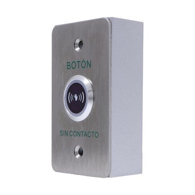 BOTON DE SALIDA DE METAL SIN CONTACTO CON CONTROL
