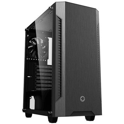 CASE GAMEMAX FORTRESS TG BK ATX USB 3.0/2.0 FAN (FRONTAL 2*12CM, POST. 1*12CM) LAT. VIDRIO TEMP. CONTROLADOR FAN SPEED PWM GARANTIA 12 MESES