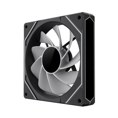 VENTILADOR PC GAMEMAX FN12A-S8I-R BLACK 12CM ARGB INT/EXT EFECTO INFINITO ASPA INVERTIDA 5V 3PIN (M/F) 4PIN PWM (M/F) AURA SYNC GARANTIA 12 MESES