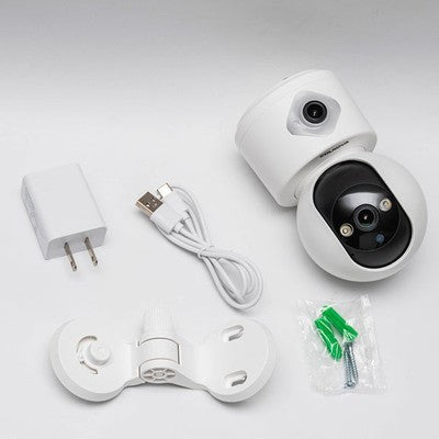 CÁMARA DE SEGURIDAD SMART DOBLE LENTE INTERIOR 2MP