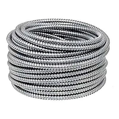 ROLLO MANGUERA BX METALICA SIN RECUBRIMIENTO 1/2