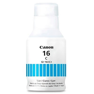 TINTA CANON GI-16C CYAN 135ML GX6010 GX7010