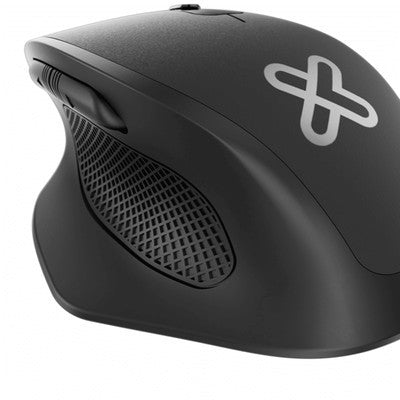 MOUSE KLIP XTREME ACCVENT WIRELESS 2.4GHZ BLACK 1600DPI - KMW-760