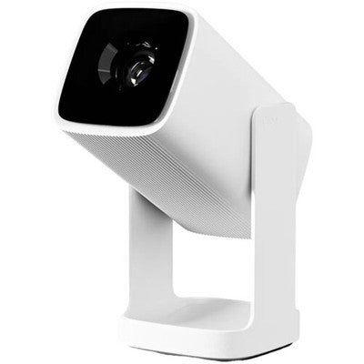 PROYECTOR WANBO BY XIAOMI CUBE 1 - 350 ANSI, DISEÑO TODO EN UNO, SOPORTE AJUSTABLE DE 230°, ENFOQUE AUTOMÁTICO, ANDROID TV 14 INTEGRADO, ALTAVOZ: 8 W. RESOLUCIÓN FÍSICA 1080 WHITE –