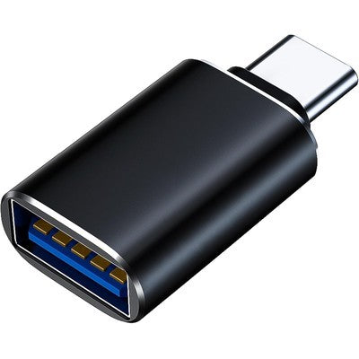 ADAPTADOR SC-906 USB-C A USB-A NEGRO