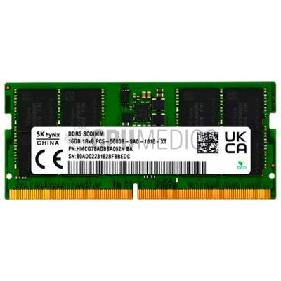 MEMORIA RAM DDR5 SO-DIMM 16GB PC5600B SKHYNIX LAPTOP PC5-5600 BULK- HMCG78AGBSA092N BA