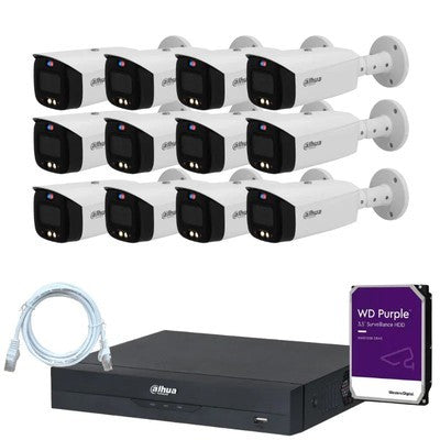 KIT TIOC 12 CAMARAS/AUDIO 1080P