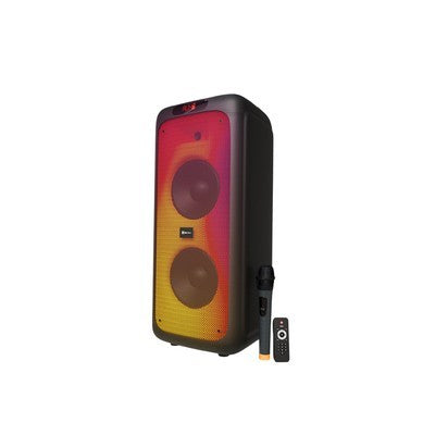 PARLANTE KLIP XTREME KLS-662 BT 5.0 3000W TWS LUCES LED 2*8" GRAVES, 1*1.5" AGUDO, 9H CON LUCES Y HASTA 22 SIN LUCES, INCL MIC. INALAMBRICO GARANTIA 12 MESES