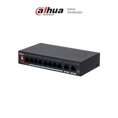 SWITCH POE 10 PUERTOS 10/100/1000