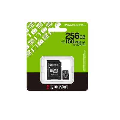 MEMORIA MICRO SD 256GB KINGSTON SDCS3/256GB SELECT PLS GEN3 150R - SDCS3/256GB