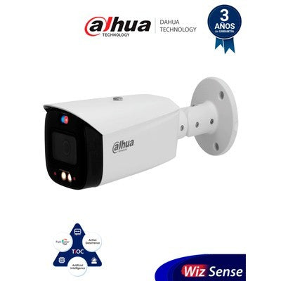 CÁMARA DE SEGURIDAD IP TUBO 30 METROS 4MP CON IA