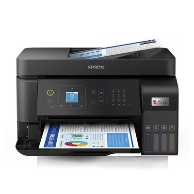 IMPRESORA EPSON L5590 MULTIFUNCION CON SISTEMA DE TINTA CONTINUO ORIGINAL WI-FI Y ETHERNET PANTALLA ADF DE 30 HOJAS- C11CK57301