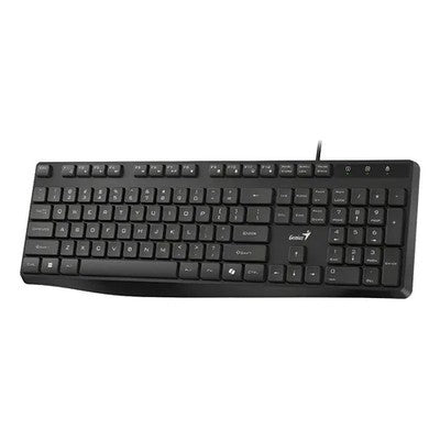 TECLADO GENIUS KB-117S BK AI COPILOT SILENCIOSO 12 TECLAS FN USB GARANTIA 12 MESES