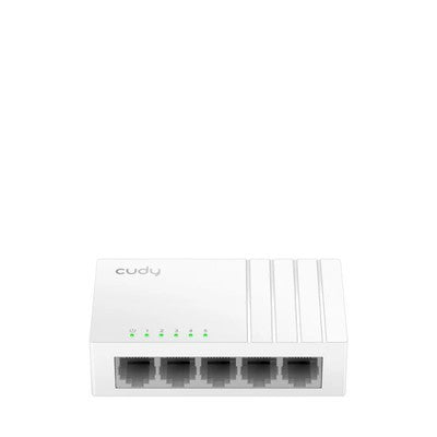SWITCH CUDY 5 PUERTOS PLASTICO 10/100