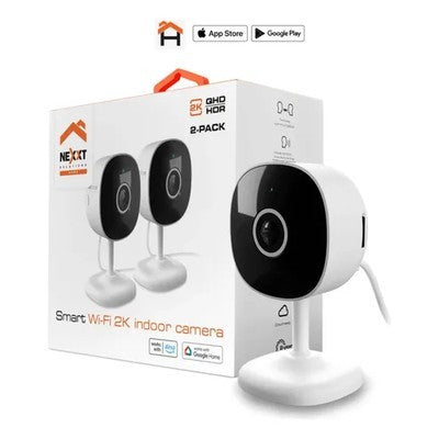 CAMARA DE VIDEO VIGILANCIA NEXXT 2K QHD (2304X1296P) VISION NOCTURNA DETECCION DE MOVIMIENTO COMUNICACIÓN BIDIRECCIONAL LENTE FIJO