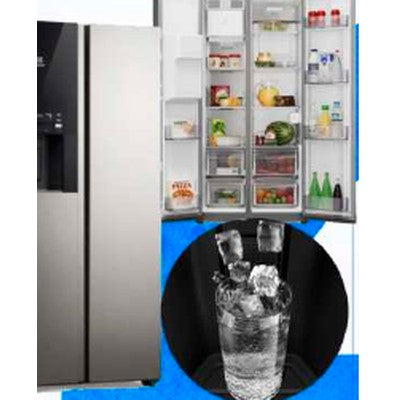 REFRIGERADOR NO FROST SIDE BY SIDE 481 LITROS