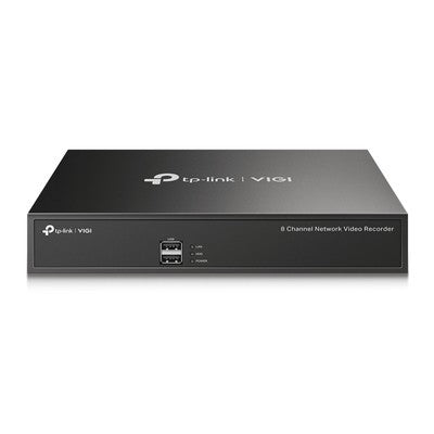 NVR TP-LINK VIGI NVR1008H 8CANALES H.265 PLUS ONVIF SOPORTA 1 DISCO HASTA 10TB