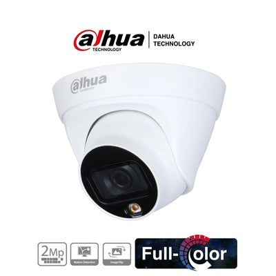 CÁMARA DE SEGURIDAD IP DOMO 2MP FULL-COLOR