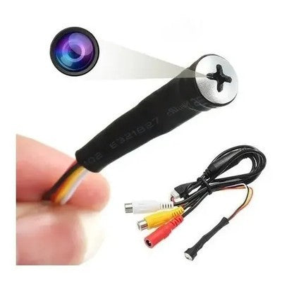 MINI CAMARA ESPIA TIPO TORNILLO