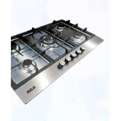 ENCIMERA A GAS 90CM 5 QUEMADORES INOX