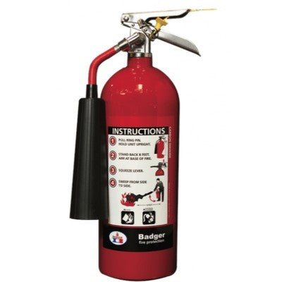 EXTINTOR DE DIÓXIDO DE CARBONO 5LBS
