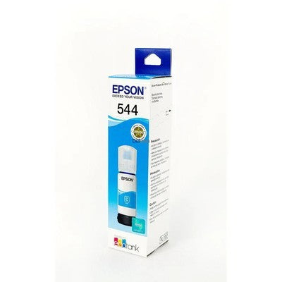 TINTA EPSON T544220 CYAN L1210 / L1250 / L3210 / L3250 / L3260 / L5290 / L6270 / L6290 C13T544220-AL