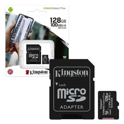 MEMORIA MICRO SD 128GB KINGSTON SDCS3/128GB SELECT PLS GEN3 150R - SDCS3/128GB