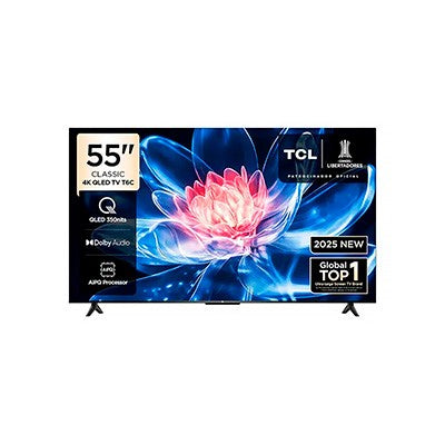 LED SMART TV 55" AIPQ QLED UHD 4K GOOGLE TV