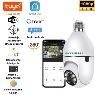 CAMARA WIFI TIPO FOCO 360