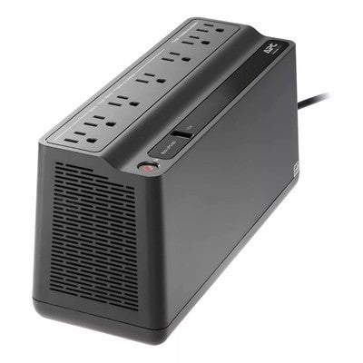 UPS 600VA/330W APC BE600M1-LM 7 TOMAS NEMA 5-15R (5 RESPALDO Y 2 PROTECCION) + PUERTO USB GARANTIA 12 MESES