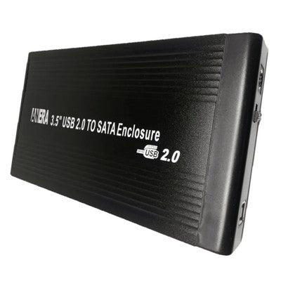 CASE PARA DISCO DURO (ENCLOSURE) 3.5" ANERA AE-EC35302 SATA USB 2.0