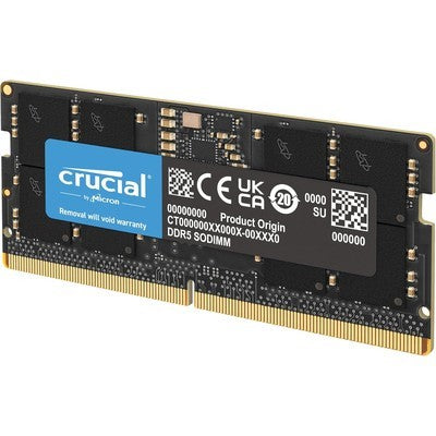 MEMORIA RAM DDR5 SO-DIMM 32GB PC 5600 CRUCIAL LAPTOP - CL46 CT32G56C46S5