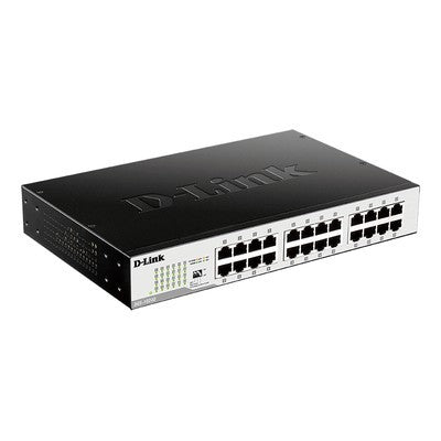 SWITCH D-LINK 24 PUERTOS 10/1001000MBPS UNMANAGED SWITCH DESKTOP/RACKMOUNTABLE - DGS-1024D
